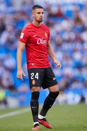 October 21, 2023: Martin Valjent of RCD Mallorca looks on duuring the LaLiga EA Sports match between Real Sociedad and RCD Mallorca at Reale Arena on October 21, 2023, in San Sebastian, Spain. - ZUMAa181 20231021_zaa_a181_010 Copyright: xRicardoxLarreinax