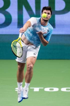 231021 Miomir Kecmanovic of Serbia during day 8 of the Nordic Open tennis tournament on October 21, 2023 in Stockholm Photo Emma Wallskog BILDBYRAN COP 320 EW0274 tennis nordic open day 8 bbeng  Copyright: EMMAxWALLSKOG BB231021EW034