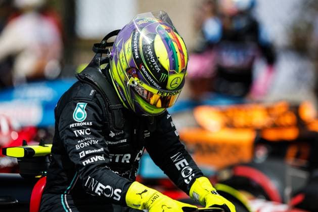 44 Lewis Hamilton GBR, Mercedes AMG Petronas F1 Team , F1 Grand Prix of USA at Circuit of The Americas on October 21, 2023 in Austin, United States of America Photo by HOCH ZWEI Austin United States of America