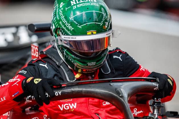 16 Charles Leclerc MCO, Scuderia Ferrari , F1 Grand Prix of USA at Circuit of The Americas on October 21, 2023 in Austin, United States of America Photo by HOCH ZWEI Austin United States of America