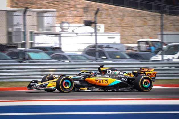 October 21, 2023, Austin, TX, USA: Oct. 20, 2023: Oscar Piastri 81 during the FIA Formula 1 Lenovo United States Grand Prix in Austin Tx at Circuit of the Americas. Brook Ward Austin USA - ZUMAa234 20231021_zsa_a234_070 Copyright: xAMGx