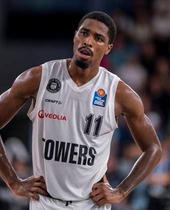 William Christmas Towers 21 10 23, Hamburg, Veolia Towers Hamburg vs ratiopharm ulm, easyCredit BBL, Basketball Bundesliga, 1 Liga, season 2023 2024, 04 matchday Â