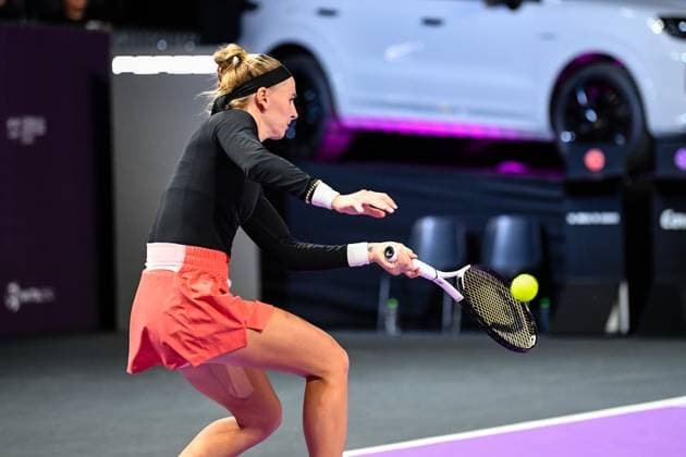 Transylvania Open, Finals: WTA, Tennis Damen Tennis Damen 250 Tournament in Cluj-Napoca, BT Arena, 22 October 2023 Trasylvania Open Finals: WTA, Tennis Damen 250 Tournament in Cluj-Napoca, BT Arena Cluj-Napoca BT Arena Romania Copyright: xAncaxTepeix