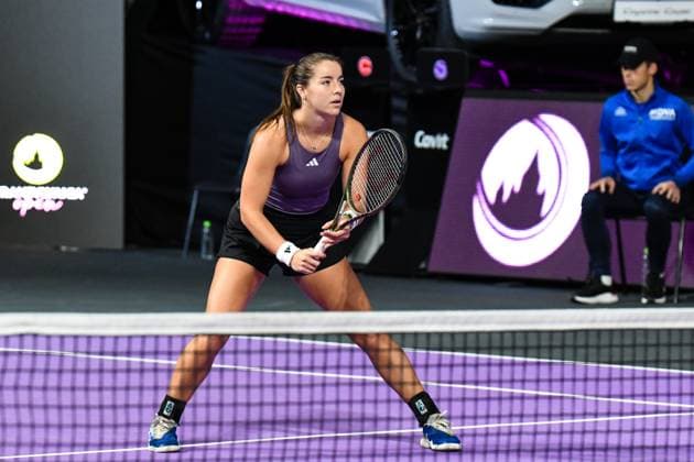 Transylvania Open, Finals: WTA, Tennis Damen Tennis Damen 250 Tournament in Cluj-Napoca, BT Arena, 22 October 2023 Trasylvania Open Finals: WTA, Tennis Damen 250 Tournament in Cluj-Napoca, BT Arena Cluj-Napoca BT Arena Romania Copyright: xAncaxTepeix