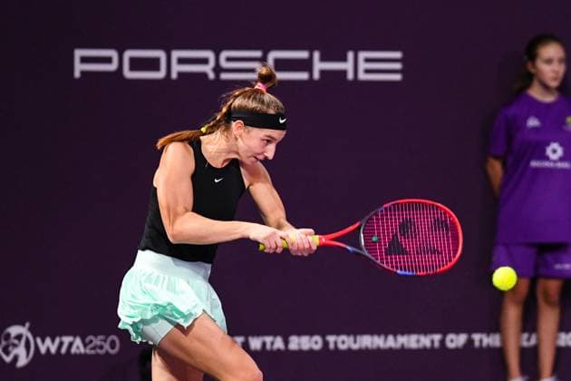 Transylvania Open, Finals: WTA, Tennis Damen Tennis Damen 250 Tournament in Cluj-Napoca, BT Arena, 22 October 2023 Trasylvania Open Finals: WTA, Tennis Damen 250 Tournament in Cluj-Napoca, BT Arena Cluj-Napoca BT Arena Romania Copyright: xAncaxTepeix
