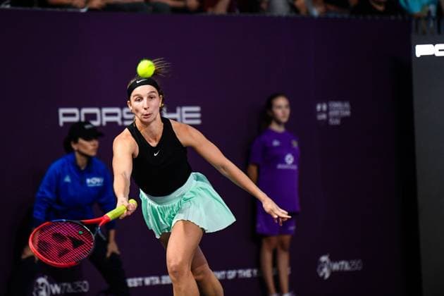 Transylvania Open, Finals: WTA, Tennis Damen Tennis Damen 250 Tournament in Cluj-Napoca, BT Arena, 22 October 2023 Trasylvania Open Finals: WTA, Tennis Damen 250 Tournament in Cluj-Napoca, BT Arena Cluj-Napoca BT Arena Romania Copyright: xAncaxTepeix