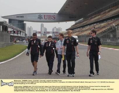 Motorsport, Formula 1, GP China, Track inspection