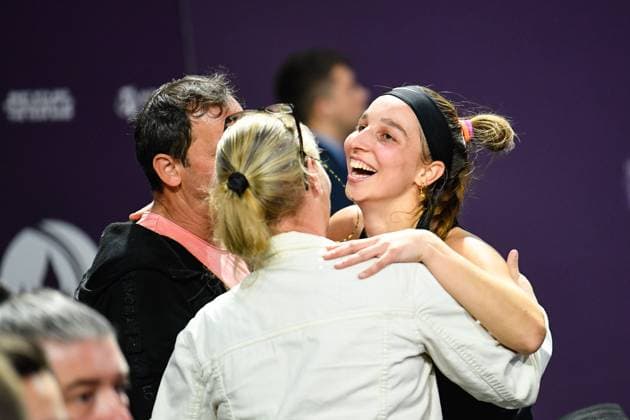 Transylvania Open, Finals: WTA, Tennis Damen Tennis Damen 250 Tournament in Cluj-Napoca, BT Arena, 22 October 2023 Trasylvania Open Finals: WTA, Tennis Damen 250 Tournament in Cluj-Napoca, BT Arena Cluj-Napoca BT Arena Romania Copyright: xAncaxTepeix