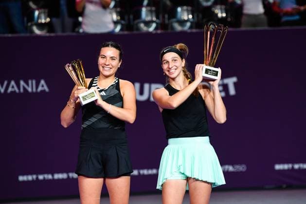 Transylvania Open, Finals: WTA, Tennis Damen Tennis Damen 250 Tournament in Cluj-Napoca, BT Arena, 22 October 2023 Trasylvania Open Finals: WTA, Tennis Damen 250 Tournament in Cluj-Napoca, BT Arena Cluj-Napoca BT Arena Romania Copyright: xAncaxTepeix