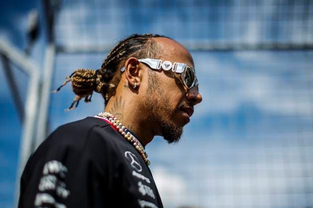 Sport Bilder des Tages HAMILTON Lewis (gbr), Mercedes AMG F1 Team W14, portrait during the 2023 Formula 1 Lenovo United States Grand Prix, 18th round of the 2023 Formula One World Championship, WM, Weltmeisterschaft from October 20 to 22, 2023 on the Circuit of The Americas, in Austin, USA - F1 - US GRAND PRIX 2023 - RACE DPPI Panoramic  00123041__R3_2600