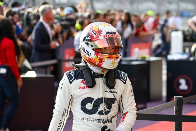Formula 1 GP USA Austin Texas Saturday 21 10 2023 Yuki Tsunoda JPN Scuderia Alpha Tauri Formula 1 GP USA Austin Texas Saturday 21 10 2023 Copyright: xBEAUTIFULxSPORTS Erlhofx