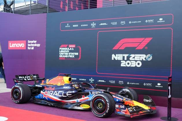 Max Verstappen - Red Bull Racing wins the race during the United States Grand Prix 2023 - 22th of October 2023 Â Copyright: xLUBOMIRxASENOVx