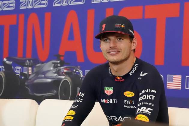 October 22, 2023, Austin, TX, USA: Oct. 22, 2023: Max Verstappen 1 during the FIA Formula 1 Lenovo United States Grand Prix in Austin Tx at Circuit of the Americas. Brook Ward Austin USA - ZUMAa234 20231022_zsa_a234_027 Copyright: xAMGx