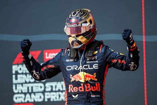1 Max Verstappen NLD, Oracle Red Bull Racing , F1 Grand Prix of USA at Circuit of The Americas on October 22, 2023 in Austin, United States of America Photo by HOCH ZWEI Austin United States of America