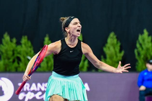 Transylvania Open 2023: Final Tamara Korpatsch during Trasylvania Open Finals: WTA, Tennis Damen Tennis Damen 250 Tournament in Cluj-Napoca, BT Arena Cluj-Napoca Romania  Copyright: xFlaviuxBuboix originalFilename:buboi-notitle231022_npAnY.jpg