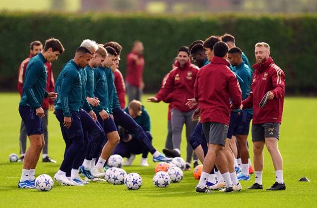 Football, CL, Arsenal FC Training