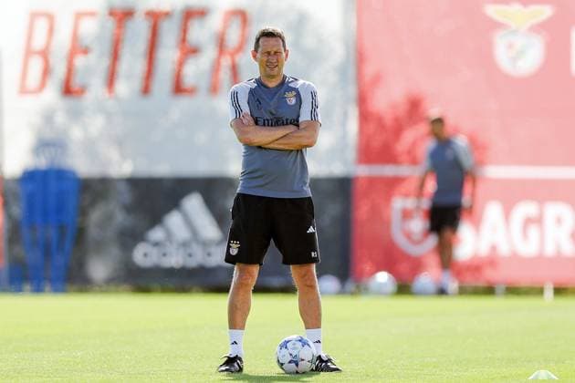 Football, CL, Benfica Lisbon Training