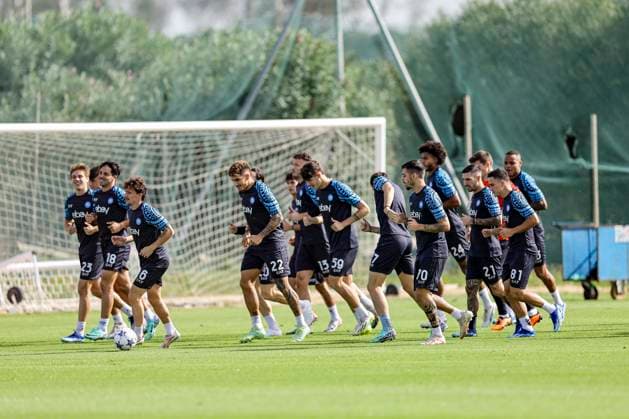 Italy: training session SSC Napoli SSC Napoli players made their last training ahead of their UEFA Champions League against Union Berlin at Konami Center on October 23, 2023, in Castel Volturno, Italy. ABPH6498 Copyright: xAntonioxBalascox