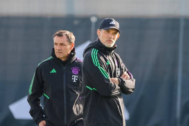 Thomas Tuchel FC Bayern Muenchen, head coach final training FC Bayern Muenchen, football, season 23 24, 23 10 2023, final training FC Bayern Muenchen, football, season 23 24, 23 10 2023 Muenchen Copyright: xEibner-Pressefoto JennixMaulx EP_JML