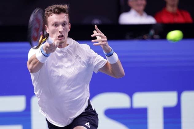 TENNIS - ATP, Tennis Herren Erste Bank Open VIENNA,AUSTRIA,23.OCT.23 - TENNIS - ATP World Tour, Erste Bank Open. Image shows Jiri Lehecka (CZE).  GEPAxpictures xWalterxLuger
