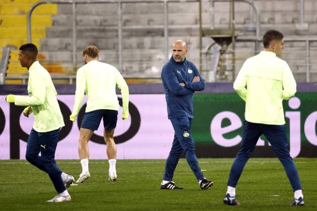 Football, CL, PSV Eindhoven, Training