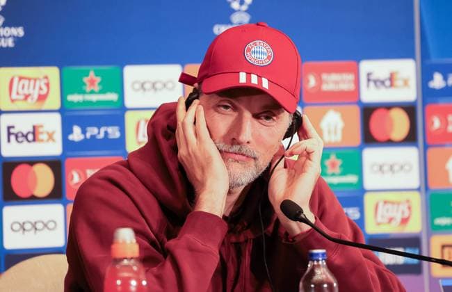 Thomas Tuchel, coach Fc Bayern Muenchen, press conference Galatasaray Istanbul vs Bayern Muenchen, Champions League, group stage, season 2023 24, 23 10 2023, press conference Galatasaray Istanbul vs Bayern Muenchen, Champions League, group stage, season 2023 24, 23 10 2023, Istanbul Copyright: xEibner-Pressefoto JoergxNiebergax EP_EER