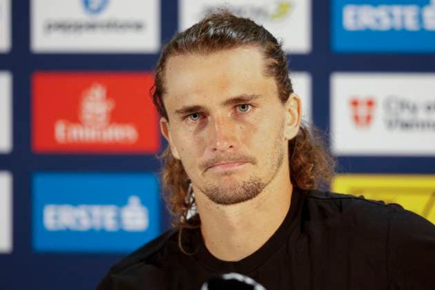 Alexander Zverev, press conference, press conference, portrait, portraet Copyright: xJuergenxHasenkopfx