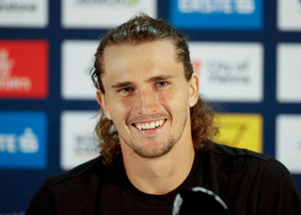 Alexander Zverev, press conference, press conference, portrait, portraet Copyright: xJuergenxHasenkopfx