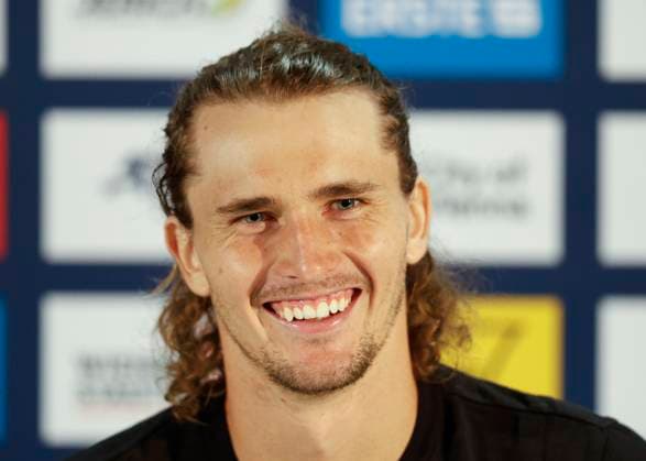 Alexander Zverev, press conference, press conference, portrait, portraet Copyright: xJuergenxHasenkopfx