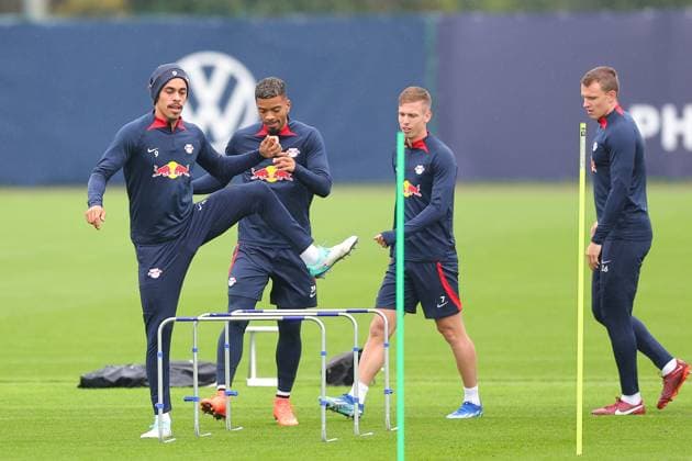 Football, CL, RB Leipzig, Training