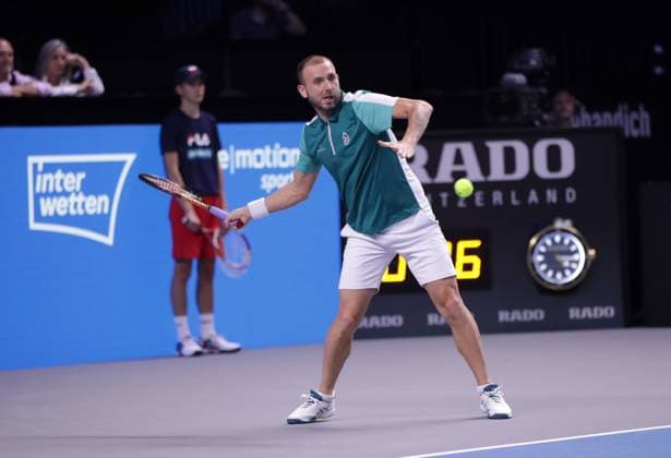 TENNIS - ATP, Tennis Herren Erste Bank Open VIENNA,AUSTRIA,24.OCT.23 - TENNIS - ATP World Tour, Erste Bank Open. Image shows Daniel Evans (GBR).  GEPAxpictures xWalterxLuger