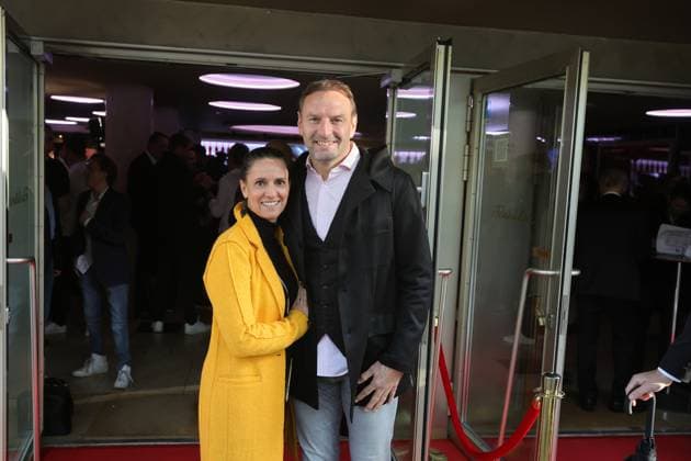 Premiere Daum triumphs scandals, 24 10 2023, Michaela and Jens Nowotny, picture