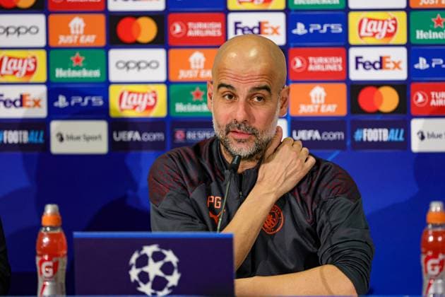 Football, CL, Manchester City, Press conference