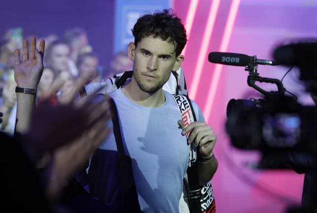TENNIS - ATP, Tennis Herren Erste Bank Open VIENNA,AUSTRIA,24.OCT.23 - TENNIS - ATP World Tour, Erste Bank Open. Image shows Dominic Thiem (AUT).  GEPAxpictures xWalterxLuger