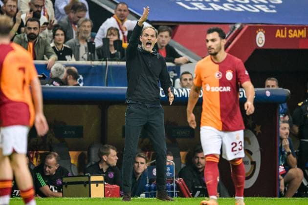 ISTANBUL - FC Bayern Munich coach Thomas Tuchel during the UEFA Champions League Group A match between Galatasaray and FC Bayern Munich at the Rams Global Stadium on October 24 in Istanbul, Turkey. ANP Hollandse Hoogte UEFA Champions League 2023 24 2023 2024 xVIxANPxSportx xGerritxvanxKeulenxIVx 482000432 originalFilename: 482000432.jpg