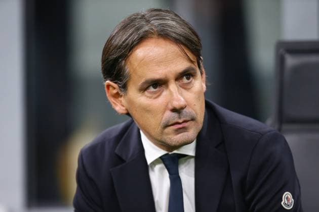 Foto Davide Spada LaPresse 24 ottobre 2023 - Milano , Italia - calcio - Inter vs Salisburgo - Champions League 2023 2024 - Stadio San Siro. Nella foto: Simone Inzaghi (FC Inter); October 24 , 2023 Milan , Italy - sport, calcio - Inter vs Salzburg Champions League 2023 2024 - San Siro Stadium . In the pic : Simone Inzaghi (FC Inter);  Copyright: xDavidexSpada LaPressex