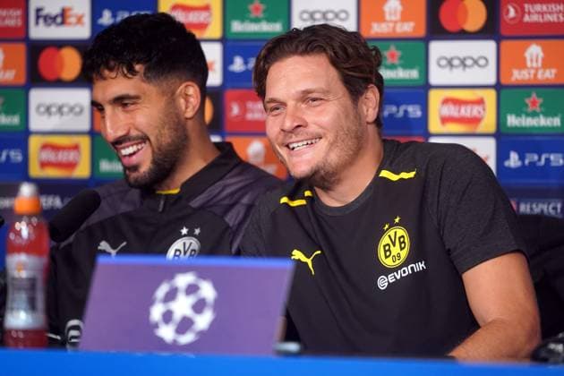 Football, CL, Borussia Dortmund, Press conference