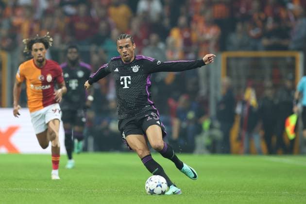 Leroy Sane 10 FC Bayern Muenchen , Galatasaray Istanbul vs FC Bayern Muenchen, Champions League, Football, Preliminary round, First leg, 24 10 2023 Istanbul Istanbul Turkey Copyright: xkolbert-press ChristianxKolbertx