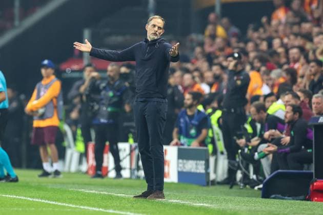 disappointment for head coach Thomas Tuchel FC Bayern Muenchen , Galatasaray Istanbul vs FC Bayern Muenchen, Champions League, football, preliminary round, first leg, 24 10 2023 Istanbul Istanbul Turkey Copyright: xkolbert-press ChristianxKolbertx