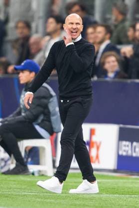 SOCCER - UEFA CL, Inter vs RBS MILAN,ITALY,24.OCT.23 - SOCCER - UEFA Champions League, group stage, FC Internazionale Milano vs Red Bull Salzburg. Image shows head coach Gerhard Struber (RBS).  GEPAxpictures xGintarexKarpaviciute