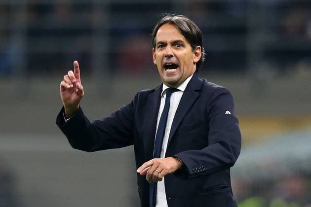 Foto Davide Spada LaPresse 24 ottobre 2023 - Milano , Italia - calcio - Inter vs Salisburgo - Champions League 2023 2024 - Stadio San Siro. Nella foto: Simone Inzaghi (FC Inter); October 24 , 2023 Milan , Italy - sport, calcio - Inter vs Salzburg Champions League 2023 2024 - San Siro Stadium . In the pic : Simone Inzaghi (FC Inter);  Copyright: xDavidexSpada LaPressex