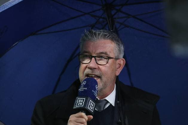 24 10 2023, xtgx, football, UEFA Champions League, 1 FC Union Berlin SSC Napoli emspor, v l Urs Fischer Union Berlin, coach DFL DFB REGULATES PROHIBIT ANY USE OF PHOTOGRAPHS as IMAGE SEQUENCES and or QUASI VIDEO Olympiastadion