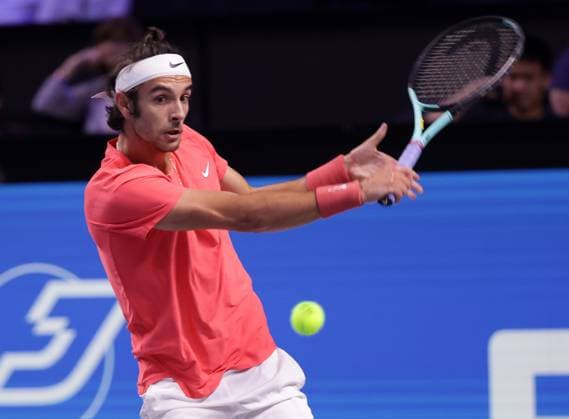 TENNIS - ATP, Tennis Herren Erste Bank Open VIENNA,AUSTRIA,24.OCT.23 - TENNIS - ATP World Tour, Erste Bank Open. Image shows Lorenzo Musetti (ITA).  GEPAxpictures xWalterxLuger