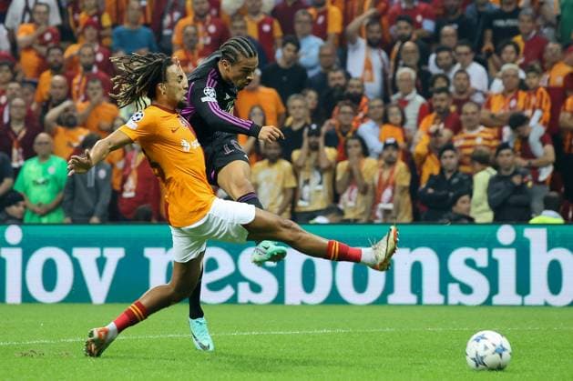 Leroy Sane Muenchen 10 , Galatasaray Istanbul vs FC Bayern Muenchen, Football, Champions League, Group Stage, Season 2023 24, Matchday 3, 24 10 2023 Galatasaray Istanbul vs FC Bayern Muenchen, Football, Champions League, Group Stage, Season 2023 24, Matchday 3, 24 10 2023, Copyright: xEibner-Pressefoto JoergxNiebergax EP_EER