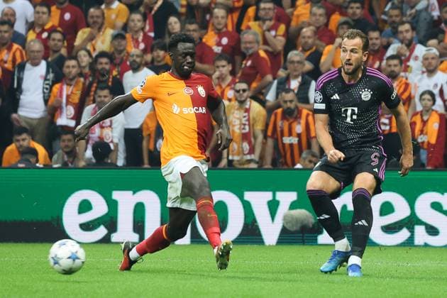 Harry Kane Muenchen 9 , Galatasaray Istanbul vs FC Bayern Muenchen, Football, Champions League, Group Stage, Season 2023 24, Matchday 3, 24 10 2023 Galatasaray Istanbul vs FC Bayern Muenchen, Football, Champions League, Group Stage, Season 2023 24, Matchday 3, 24 10 2023, Copyright: xEibner-Pressefoto JoergxNiebergax EP_EER