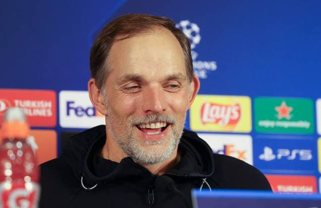 Thomas Tuchel, coach Muenchen, at the post-match press conference, Galatasaray Istanbul vs FC Bayern Muenchen, football, Champions League, group stage, season 2023 24, match day 3, 24 10 2023 Galatasaray Istanbul vs FC Bayern Muenchen, football, Champions League, group stage, season 2023 24, match day 3, 24 10 2023, Copyright: xEibner-Pressefoto JoergxNiebergax EP_EER