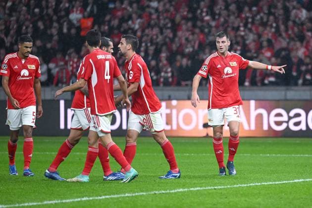 24 10 2023, Football, Champions League, Matchday 3, Season 2023 2024, 1 FC Union Berlin SSC Napoli, Robin Knoche Union Berlin xRHR PHOTO TKx Copyright: RHR-FOTOx RHR-FOTO TK