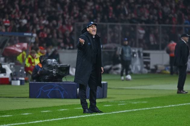 24 10 2023, Football, Champions League, Matchday 3, Season 2023 2024, 1 FC Union Berlin SSC Napoli, Coach Rudi Garcia SSC Napoli xRHR PHOTO TKx Copyright: RHR-FOTOx RHR-FOTO TK