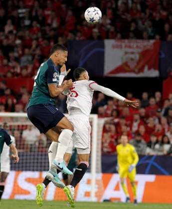 Uefa Champions League soccer match Sevilla vs Arsenal at Ramon Zanchez Pizjuan Stadium Sevilla 24 october 2023 Sevilla 24 10 2023 UEFA CHAMPIONS LEAGUE GROUP STAGE SANCHEZ PIZJUAN STADIUM SEVILLA FC ARSENAL 900 Cordon Press  900 CordonxPress LOF - Uefa Champions League: Sevilla vs Arsenal