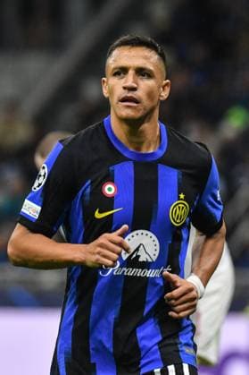 UEFA Champions League football match - Inter - FC Internazionale vs FC Salzburg Alexis Sanchez (Inter) - Inter-Salisburgo - UEFA Champions League during Inter - FC Internazionale vs FC Salzburg, UEFA Champions League football match in Milan, Italy, October 24 2023 Milan Italy  Copyright: xIPAxSport ABACAx BRIPASport20231025_155 IPAxSport ABACAx BRIPASport20231025_155